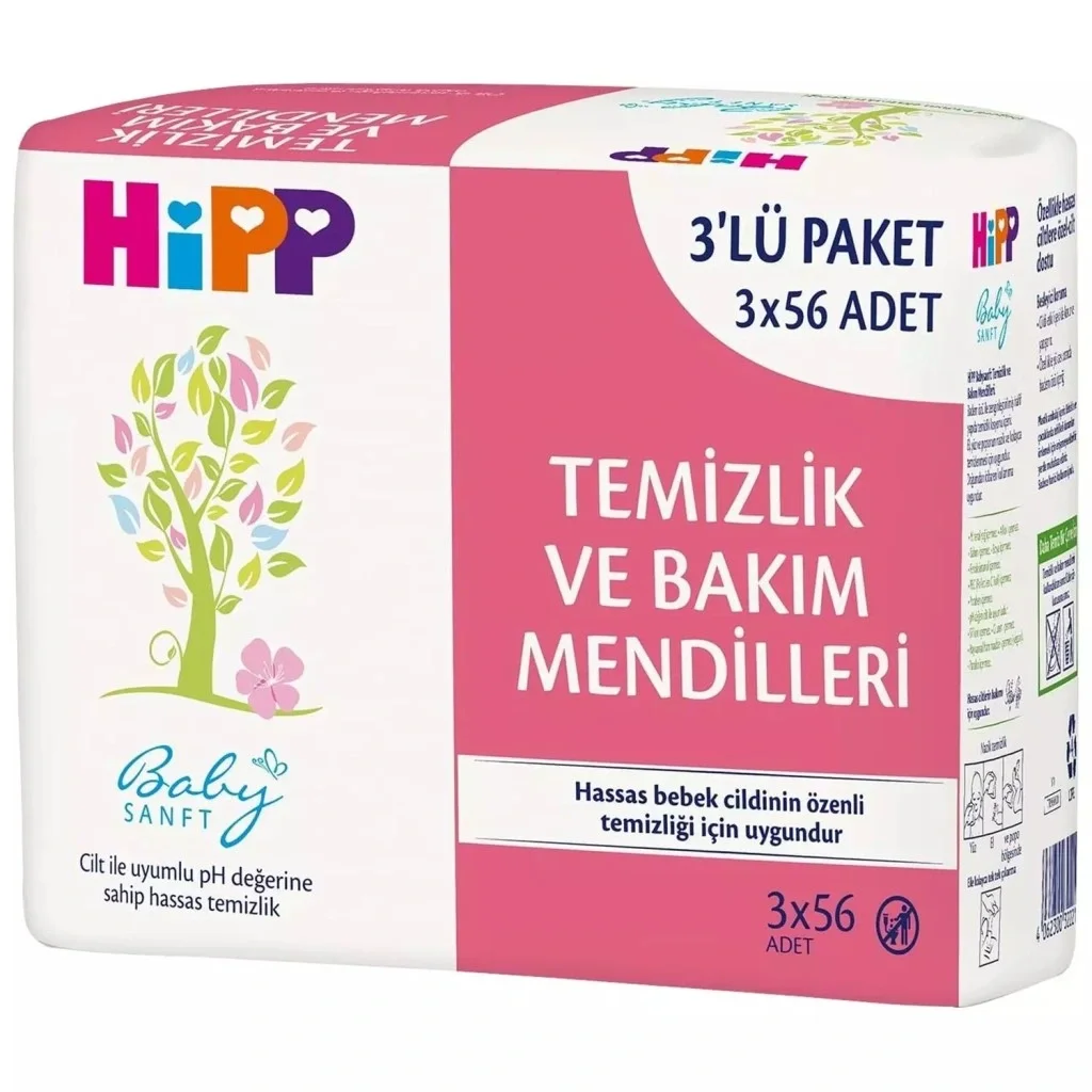 İthalat®   Temizlik ve Bakım Mendili 3'Lü 168 Yaprak
