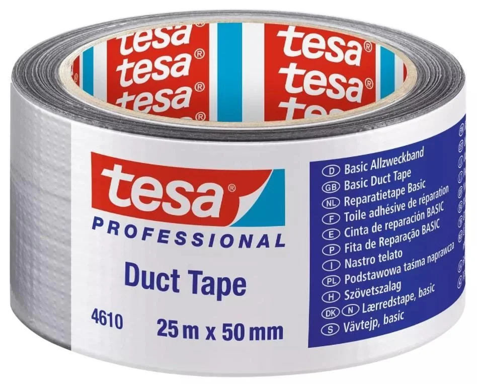 İthalat® Tesa 4610 Duck Bantı Gri 50 mm 25 Metre