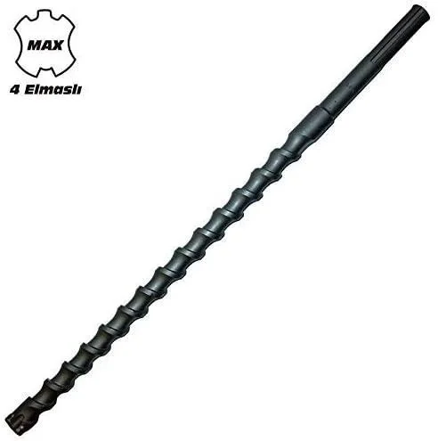 İthalat® Todrill TD50437 SDS MAX 4 Elmaslı Matkap Uç 22X520 mm