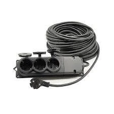 İthalat® Topart 01556 10 Metre Grup Prizli Uzatma 3X2,5 Kablo