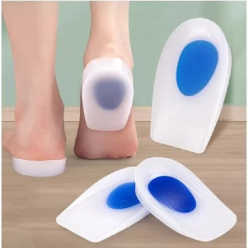 İthalat® Topuk Silikonu Mavi Beyaz Küçük Boy Kadın