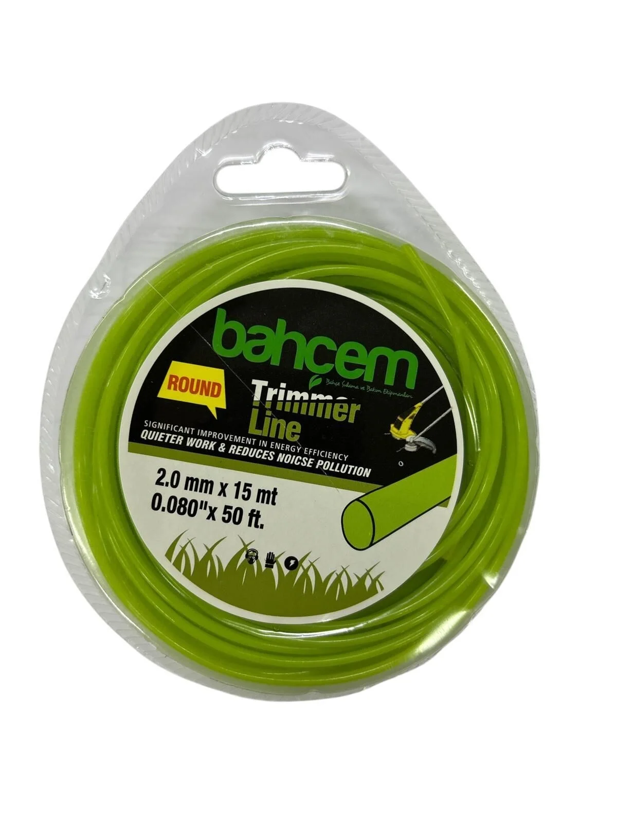 İthalat® Trimmer Line Yuvarlak Misina 2 mm 15 Metre