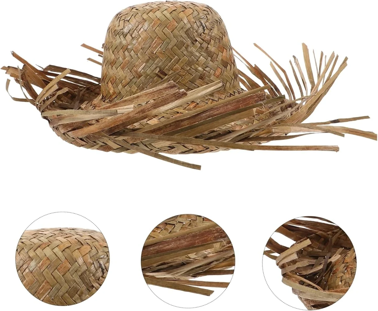 İthalat® Tropikal Parti Naturel Hasır Hawaii Şapkası 13x36 cm İthalat® Tropikal Parti Naturel Hasır Hawaii Şapkası 13x36 cm