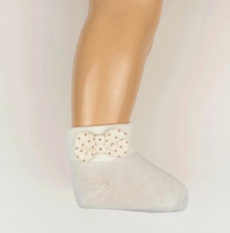 İthalat® Turta Aksesuarlı Bebek Soket Çorap K46293  (tek adet fiyatıdır)