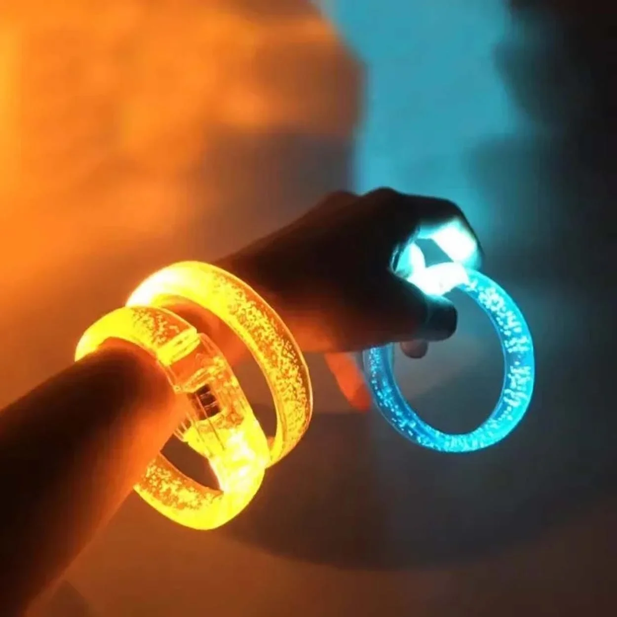 İthalat® Turuncu Led Işıklı Baskı Yapılabilen Pilli Bileklik Bilezik 1,5 cm Genişlik İthalat® Turuncu Led Işıklı Baskı Yapılabilen Pilli Bileklik Bilezik 1,5 cm Genişlik