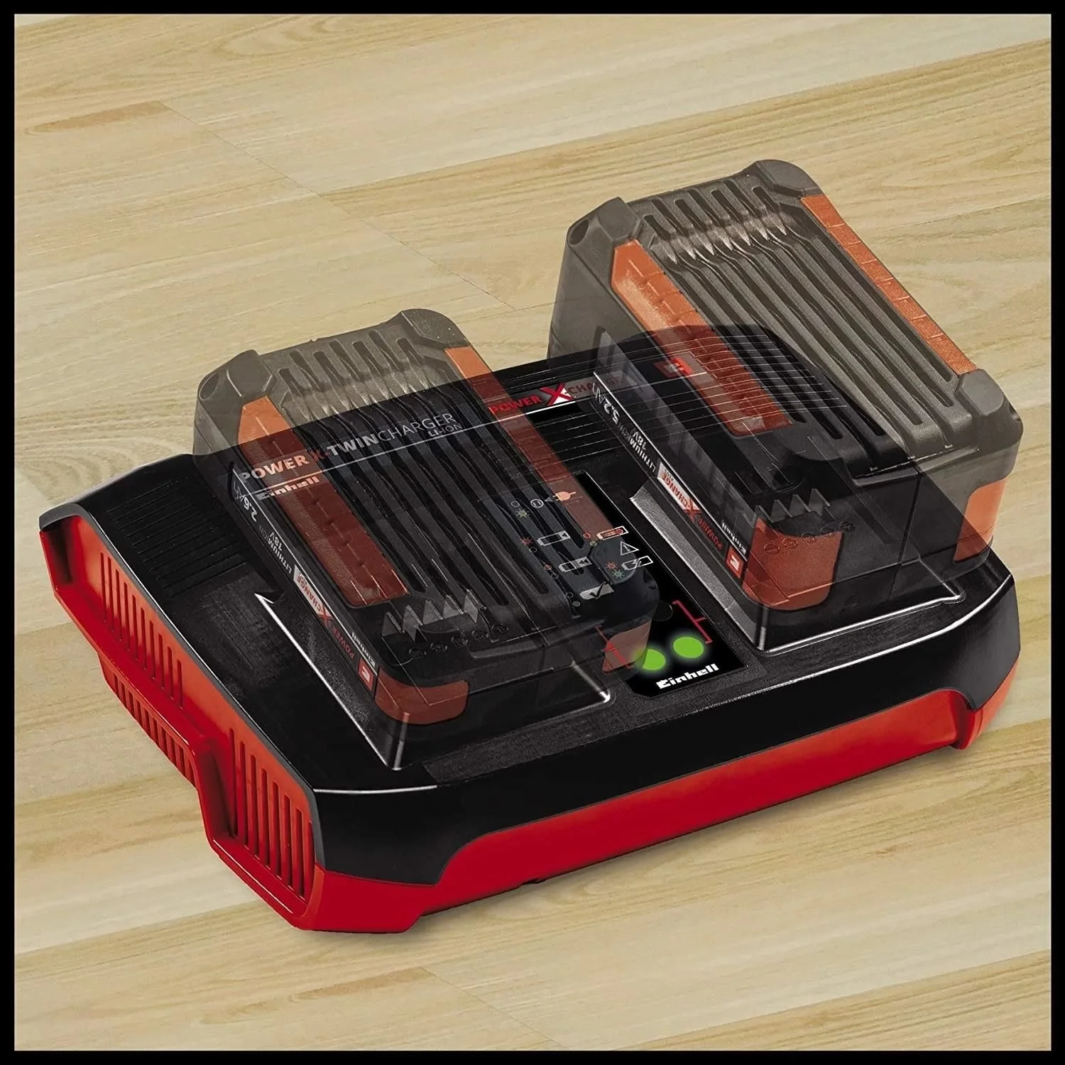 İthalat®  Twincharger 2X4,0 Ah Akü ve Şarj Aleti