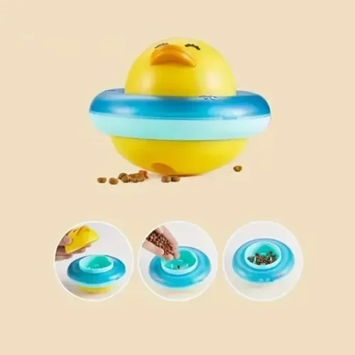 İthalat® UFO Şekilli Ördek Kedi Oyuncağı