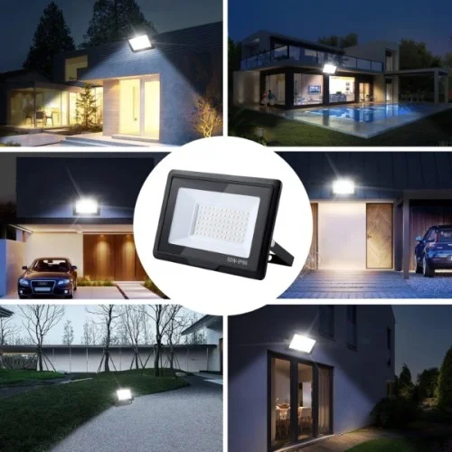 İthalat® Ultra Slim Projektör Dış Mekan LED Işık