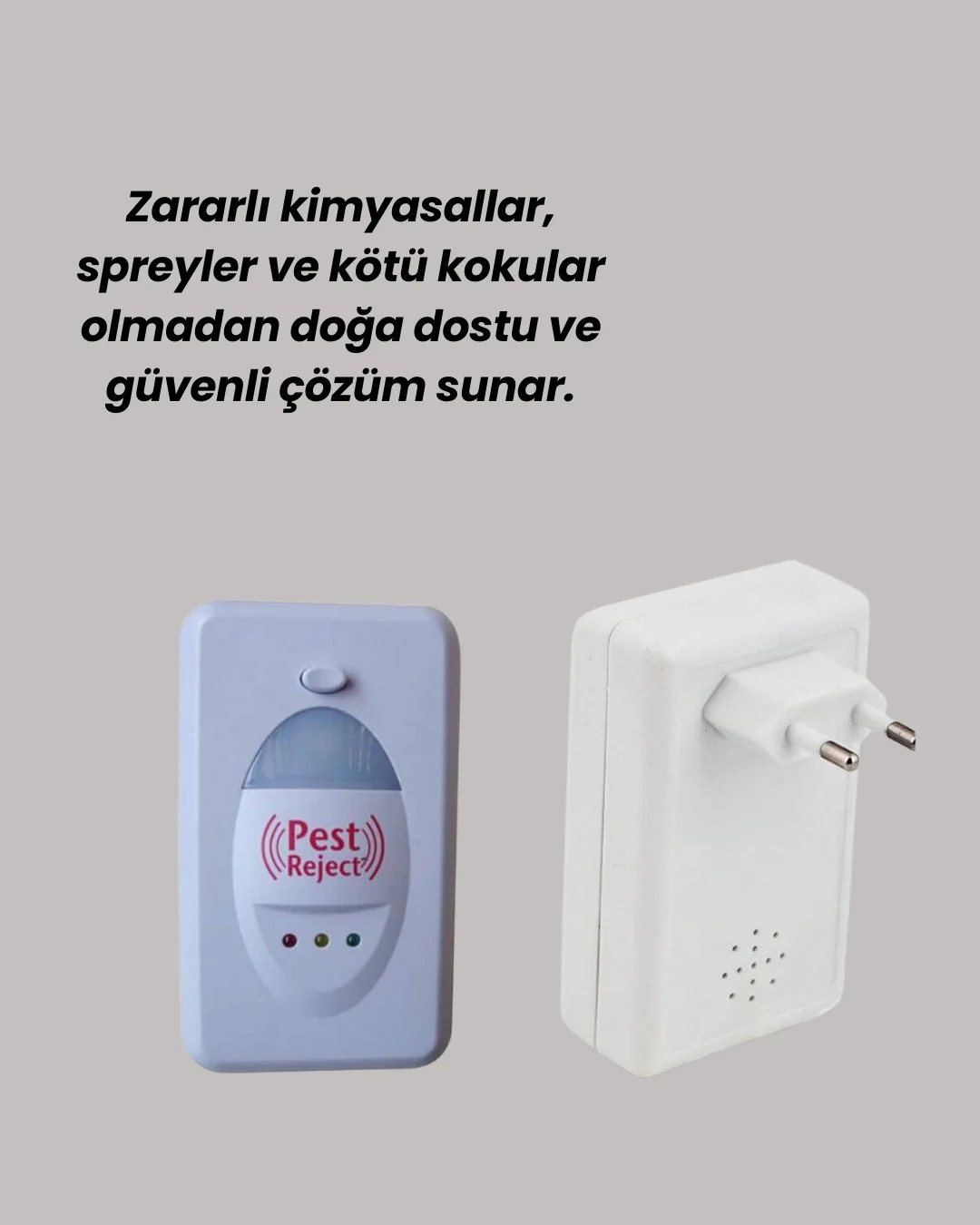 İthalat® Ultrasonik Teknolojili Elektronik Haşere Kovucu