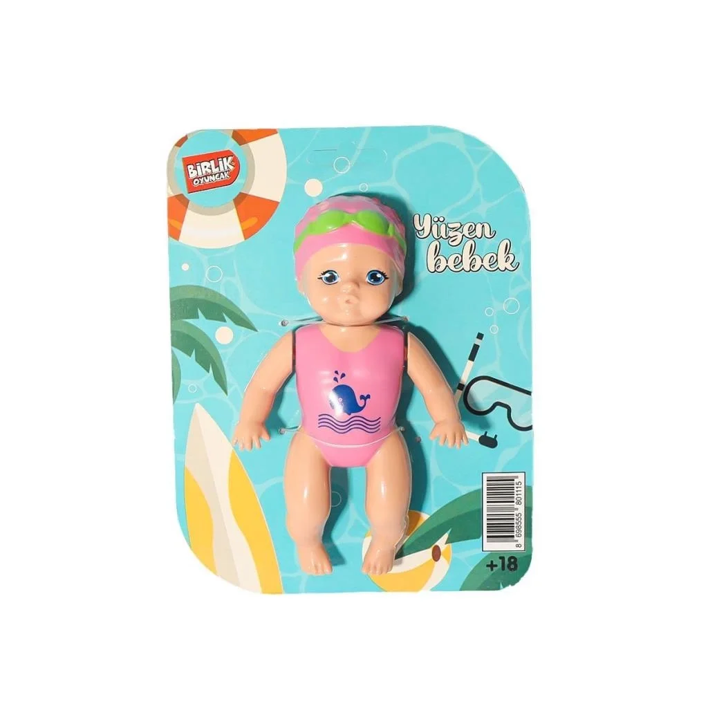 İthalat®  URT031-001  Kartela Yüzen Bebek -Birliktoys