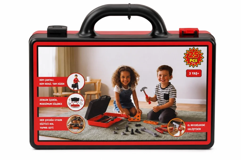 İthalat® URT037-003 25 PCS ÇANTALI TAMİR SETİM