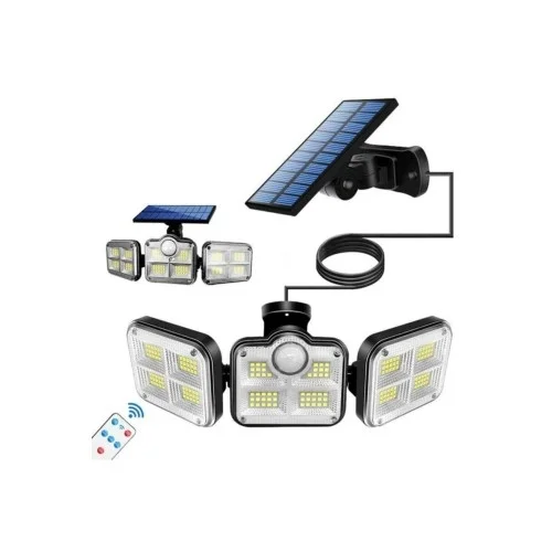 İthalat® Uzaktan Kumandalı 122 Led Sensörlü Bahçe Lambası