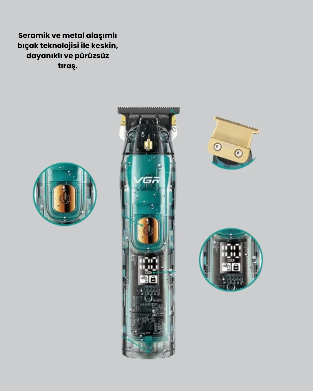 İthalat® VGR V-695 TIRAŞ MAKİNESİ