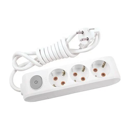 İthalat® Viko Multi-let Kablolu Grup Priz 3 lü 2 Metre