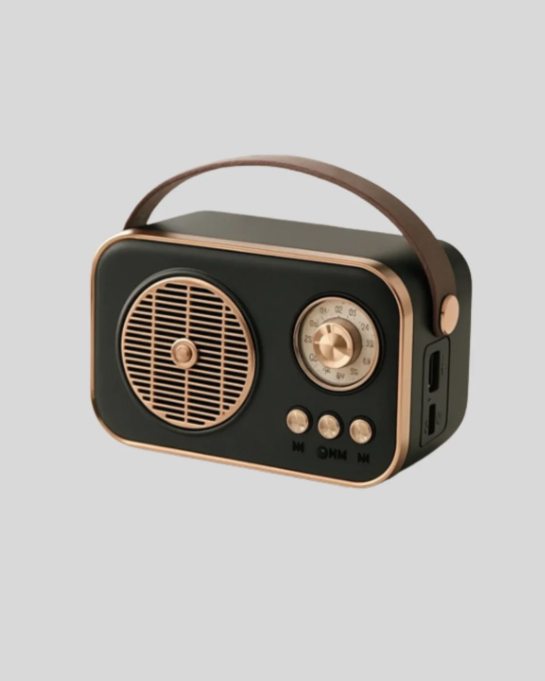 İthalat® Vintage Bluetooth Radyo – TF Kart ve FM Destekli Taşınabilir Nostaljik Model