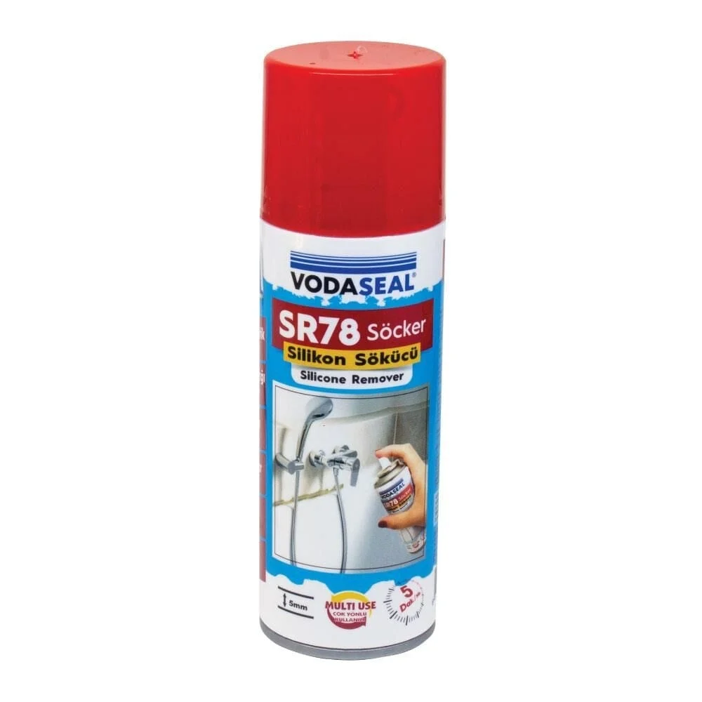 İthalat® Vodaseal SR78 Söcker Silikon Sökücü Sprey 200 ml