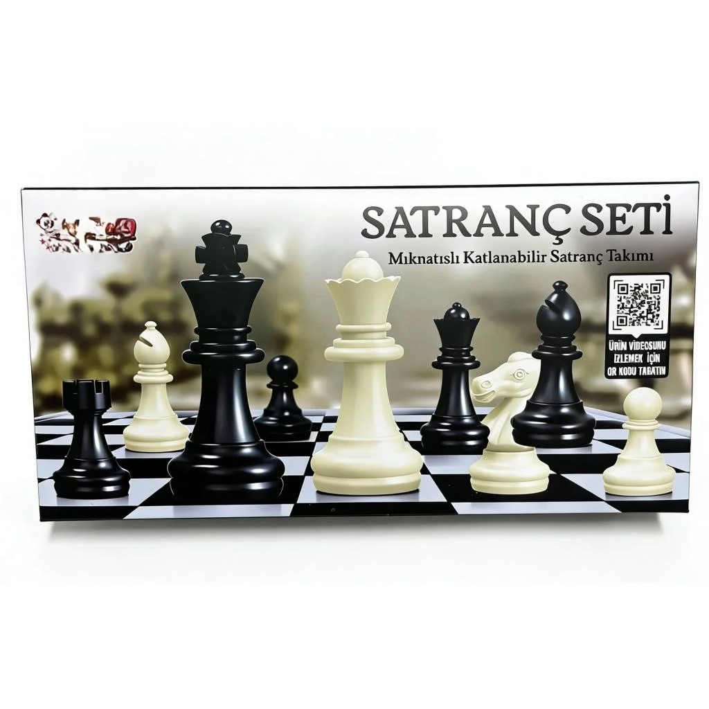 İthalat® VRD10660 MIKNATISLI KATLANABİLİR SATRANÇ