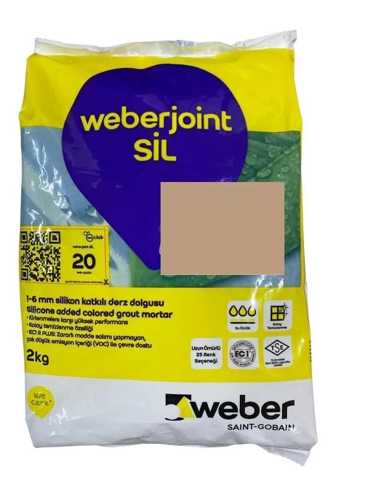 İthalat® Weber Joint Sil 411 Göreme Bej Derz Dolgu 2 Kg İthalat® Weber Joint Sil 411 Göreme Bej Derz Dolgu 2 Kg