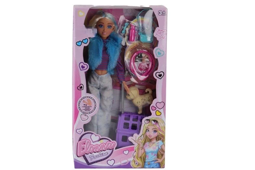 İthalat® WG-661003 KUTULU 29 CM AKSESUARLI KÖPEK