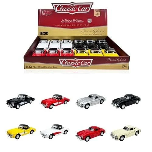 WK-615-3B-5B-6B-12B ÇEKBIRAK 1:32 KLASİK ARABA (ADET FİYATI) Fiyatı, Yorumları ve Özellikleri
