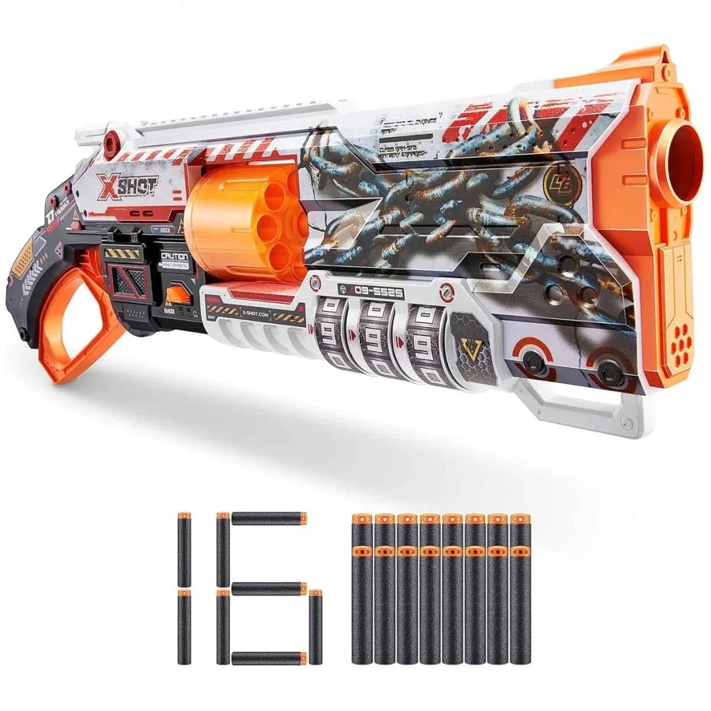 İthalat®  X-Shot Skins Lock Blaster 16 Dartlı