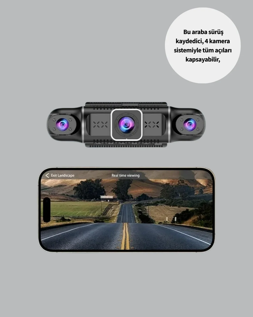 İthalat® Y10 Araç İçi Kamera