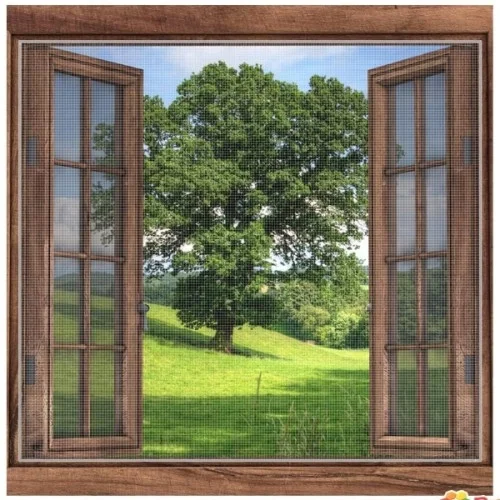İthalat® Yapışkanlı Çift Kanat Sineklik