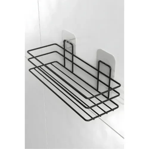 İthalat® Yapışkanlı Duş ve Banyo Rafı