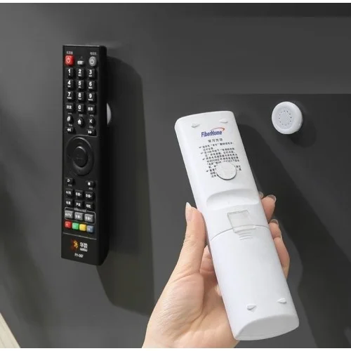 İthalat® Yapışkanlı Mıknatıslı Çok Amaçlı Kumanda ve Telefon Tutucu