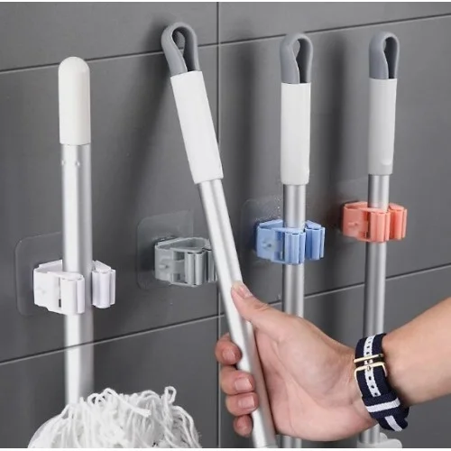 İthalat® Yapışkanlı Mop Tutucu Seti 4 Adet