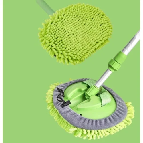 İthalat® Yedek Bezli Mikrofiber Araba Yıkama Fırçası