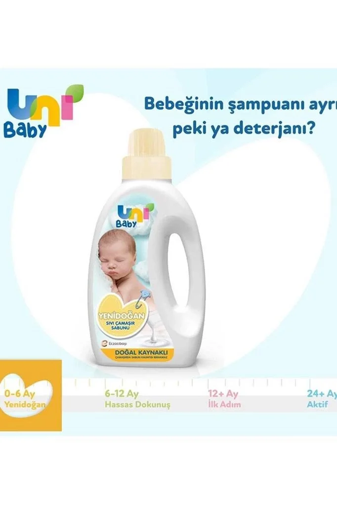 Yenidoğan Sıvı Çamaşır Sabunu 1500 ml Yenidoğan Sıvı Çamaşır Sabunu 1500 ml