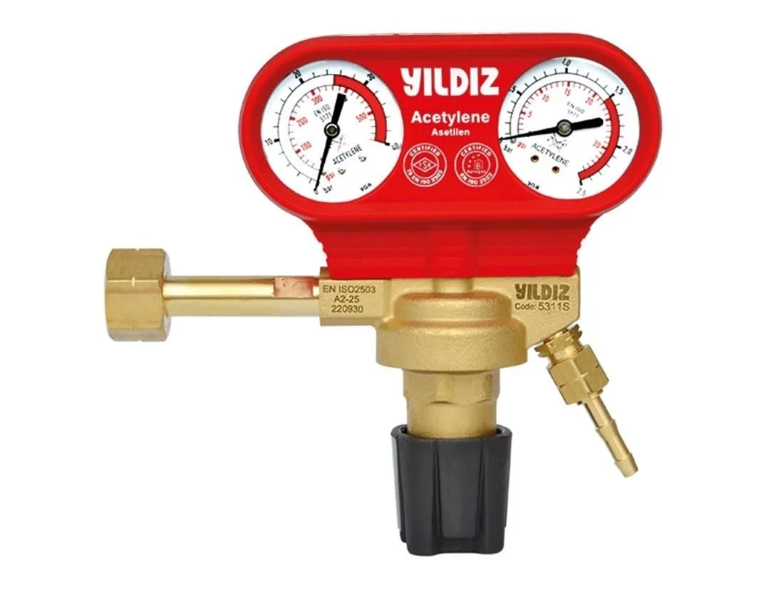 İthalat® Yıldız 5311S Asetilen Basınç Düşürücü