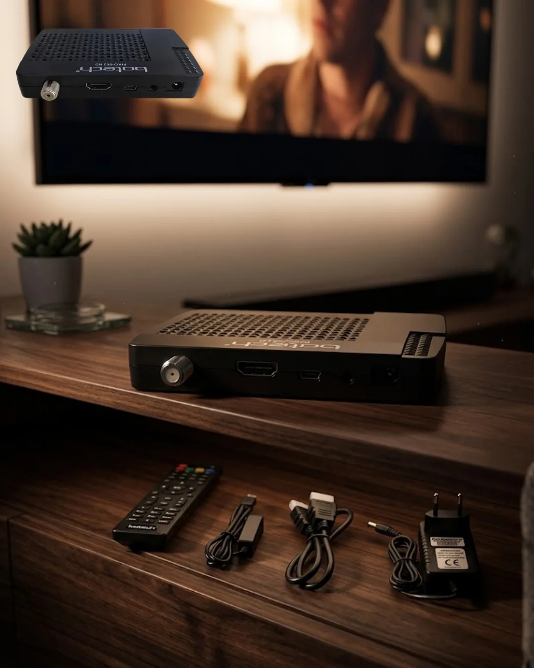 İthalat® Yüksek Performanslı HD Uydu Alıcı Çoklu Dil Desteği USB Film İzleme Özelliği