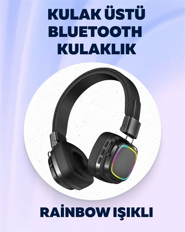 İthalat® Yüksek Ses Kaliteli Kablosuz Kulak Üstü Kulaklık – BT 5.3