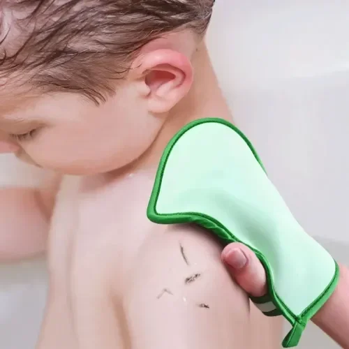 İthalat® Yumuşak Banyo Duş Süngeri Eldiven