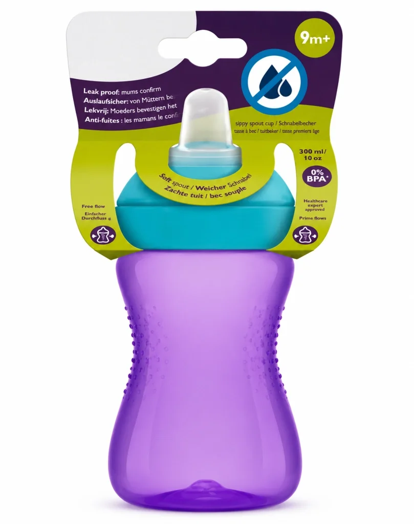 İthalat® Yumuşak Uçlu Bardak 300 ml Mor