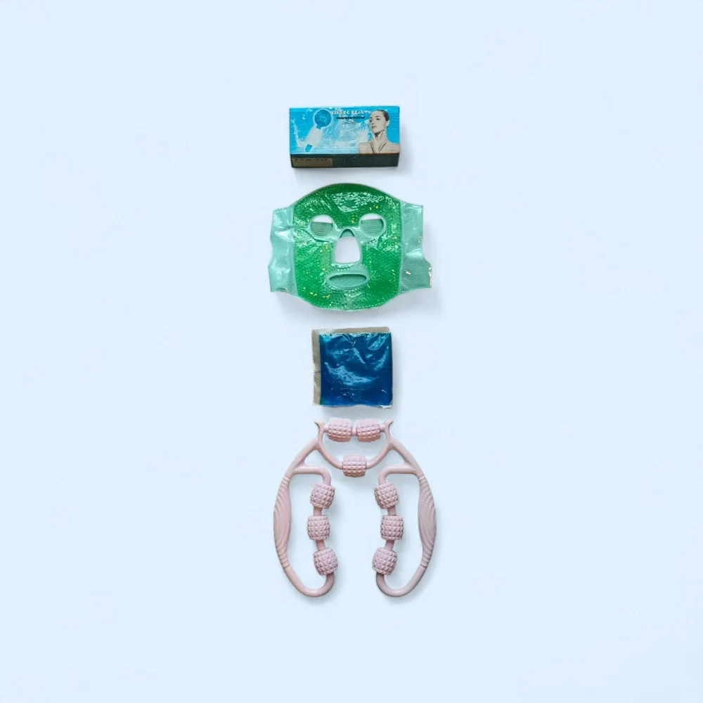 İthalat® Yüz Maskesi Cilt Bakım Seti – Maske, Buz Küresi, Termo Jel ve Selülit Masaj Aleti İthalat® Yüz Maskesi Cilt Bakım Seti – Maske, Buz Küresi, Termo Jel ve Selülit Masaj Aleti