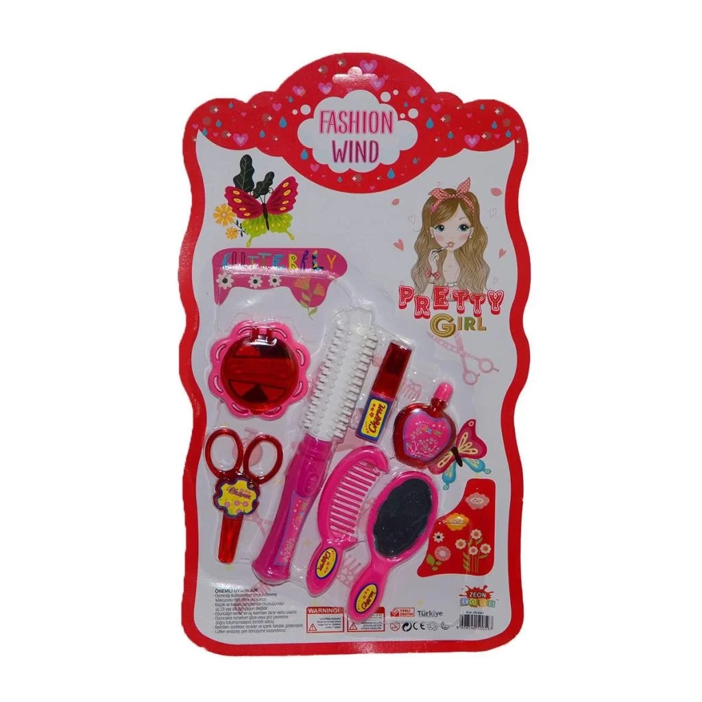 İthalat® ZN-0597 Makyaj ve Kuaför Seti -Zeon