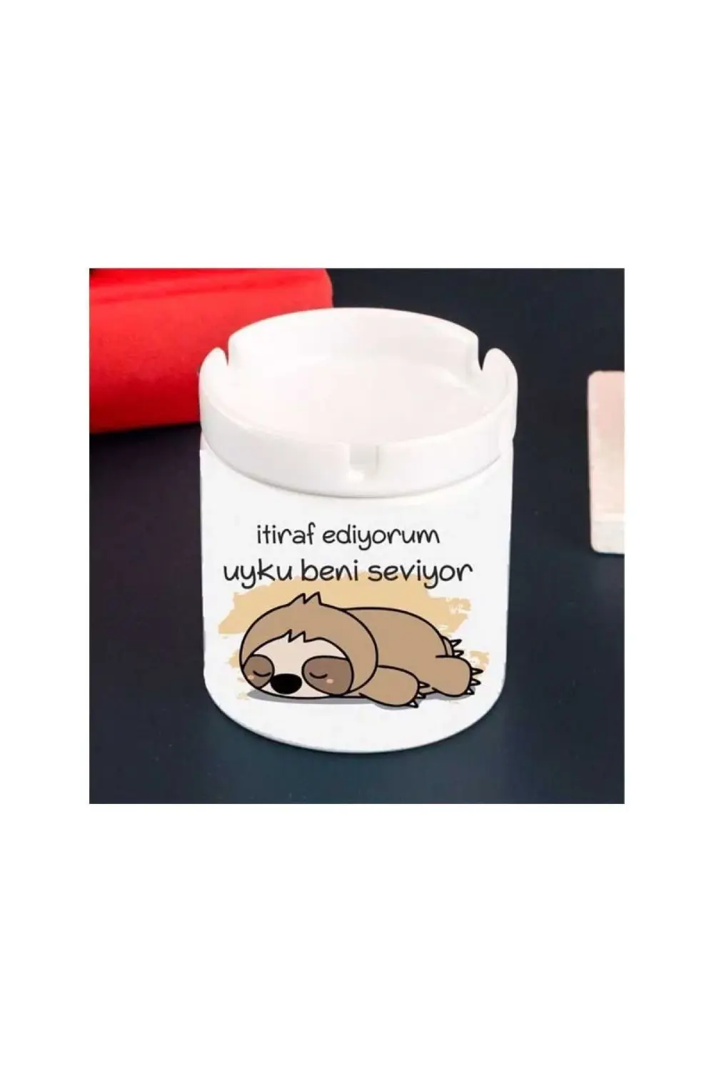 Itiraf Ediyorum Uyku Beni Seviyor Seramik Küllük