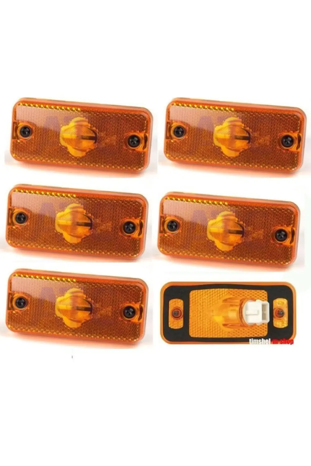 Iveco Daily Yan Etek Işaret Lambası 6 Adet Üçler Marka Duylu Uyum