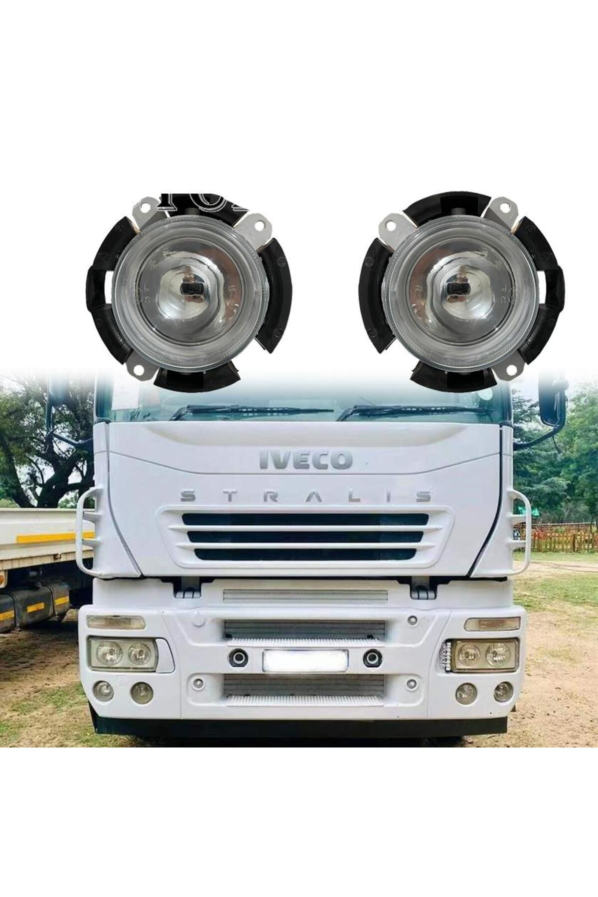 Iveco Stralis Sağ Sol Ön Sis Lambası Takımı 504032145 504032148