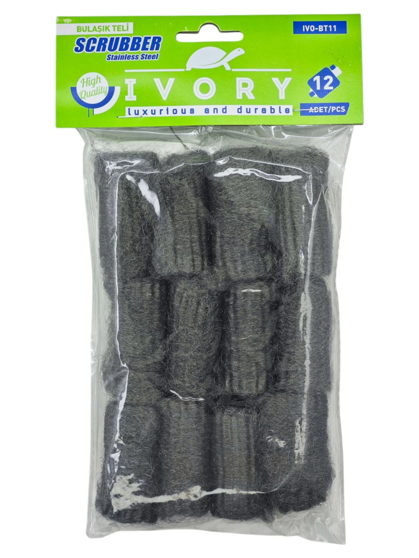 IVO-BT11   İvory Alüminyum Bulaşık Teli 12li