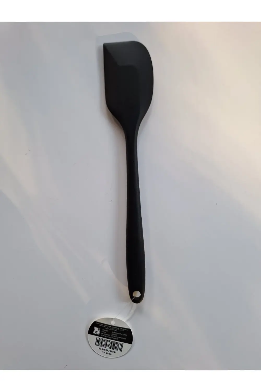 İVORY YANMAZ YAPIŞMAZ SİYAH 2'Lİ SİLİKON SPATULA SETİ