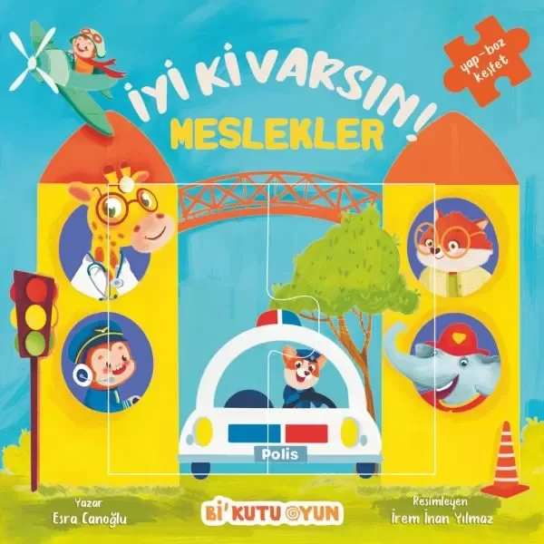 İyi ki varsın Meslekler (Yapbozlu Kitap) Fiyatı, Yorumları ve Özellikleri