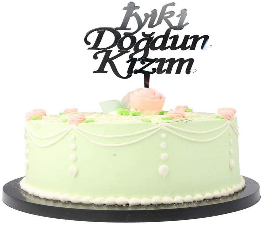 İyiki Doğdun Kızım Yazılı Doğum Günü Partisi Pleksi Pasta Süsü Gü İyiki Doğdun Kızım Yazılı Doğum Günü Partisi Pleksi Pasta Süsü Gü