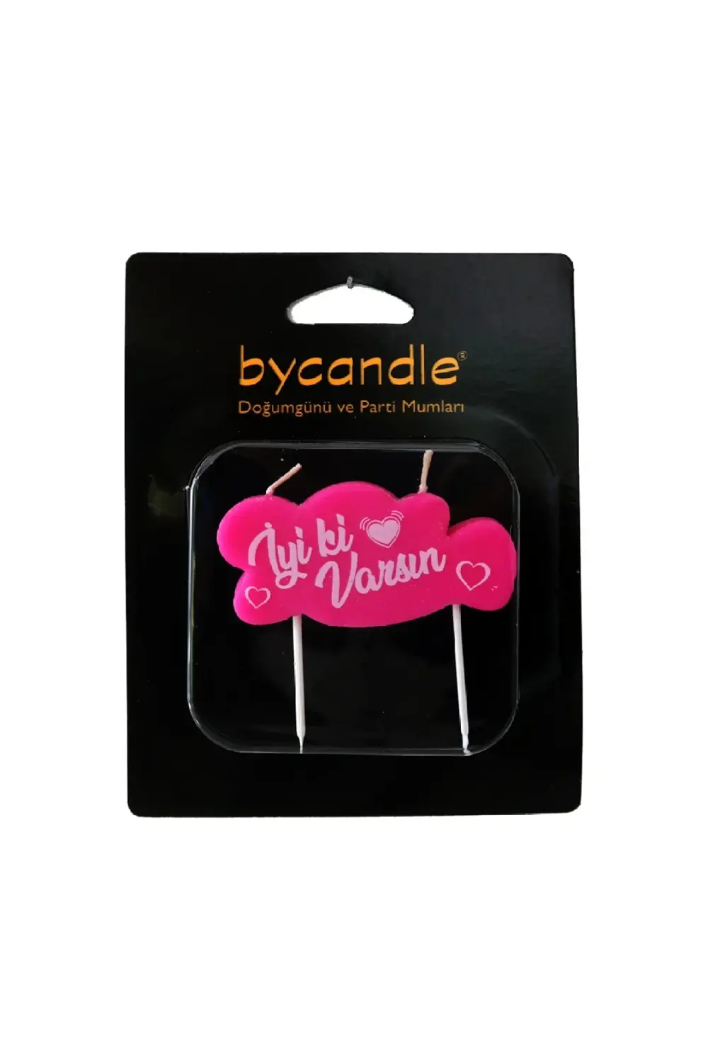 Iyiki Varsın Temalı Pasta Mumu