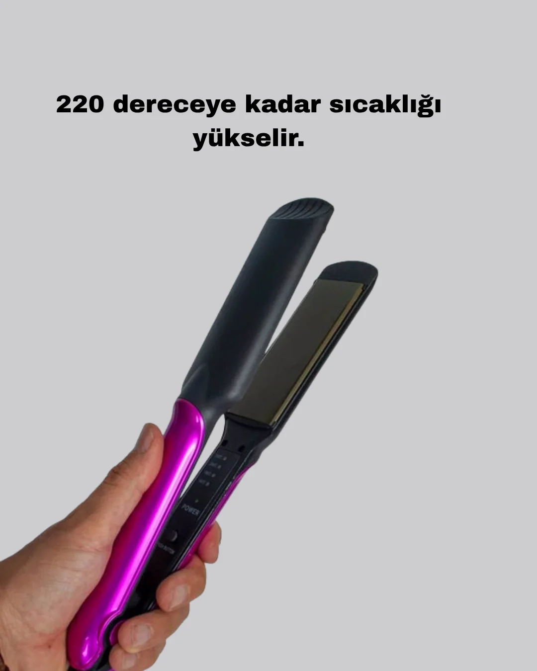 İyonik Saç Düzleştirici – 220°C Isıya Kadar Çıkan, LED Göstergeli ve Eşit Isı Dağılımlı Plaka Fiyatı, Yorumları ve Özellikleri