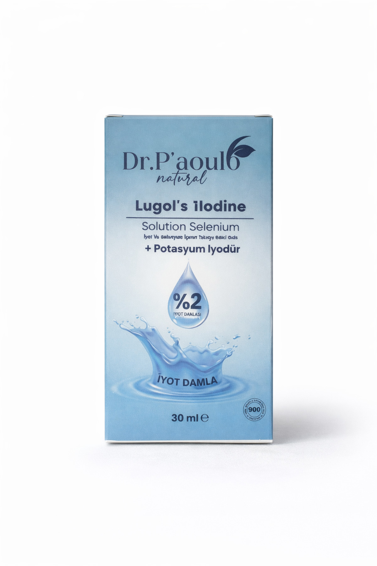 İyot Damlası %2 Lugols İlodine + Potasyum İyodür 30 ML