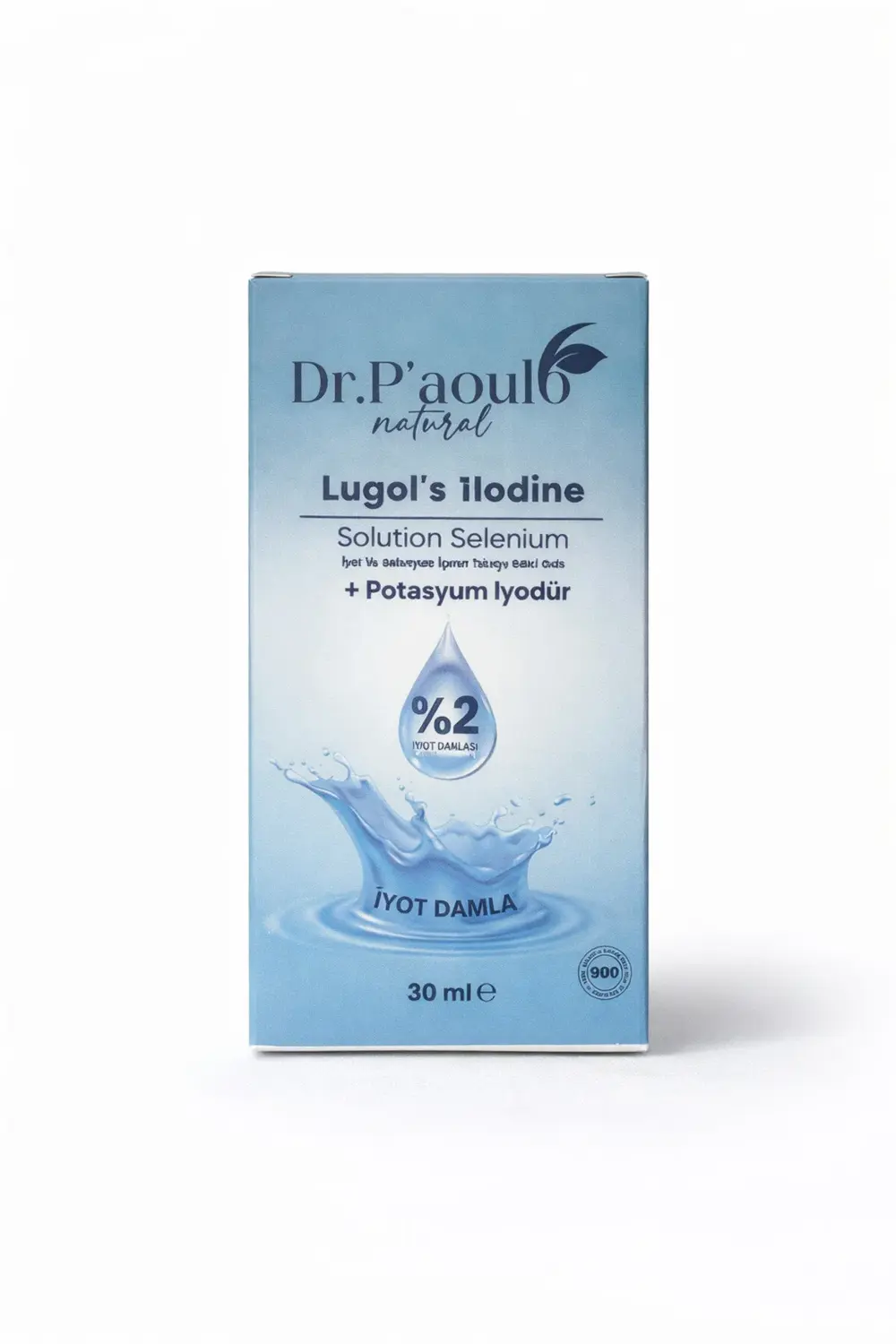 İyot Damlası %2 Lugols İlodine + Potasyum İyodür 30 ML